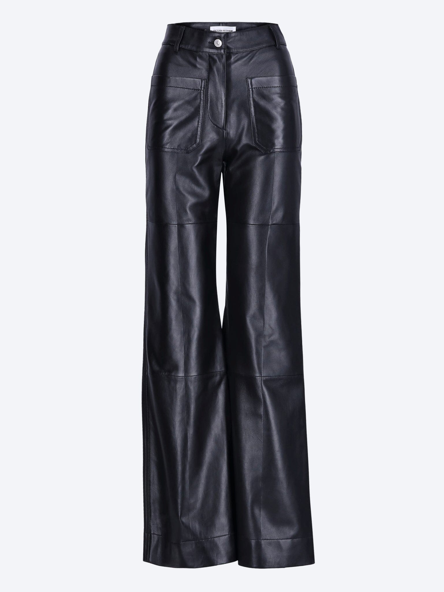 Victoria Beckham Leather alina pants