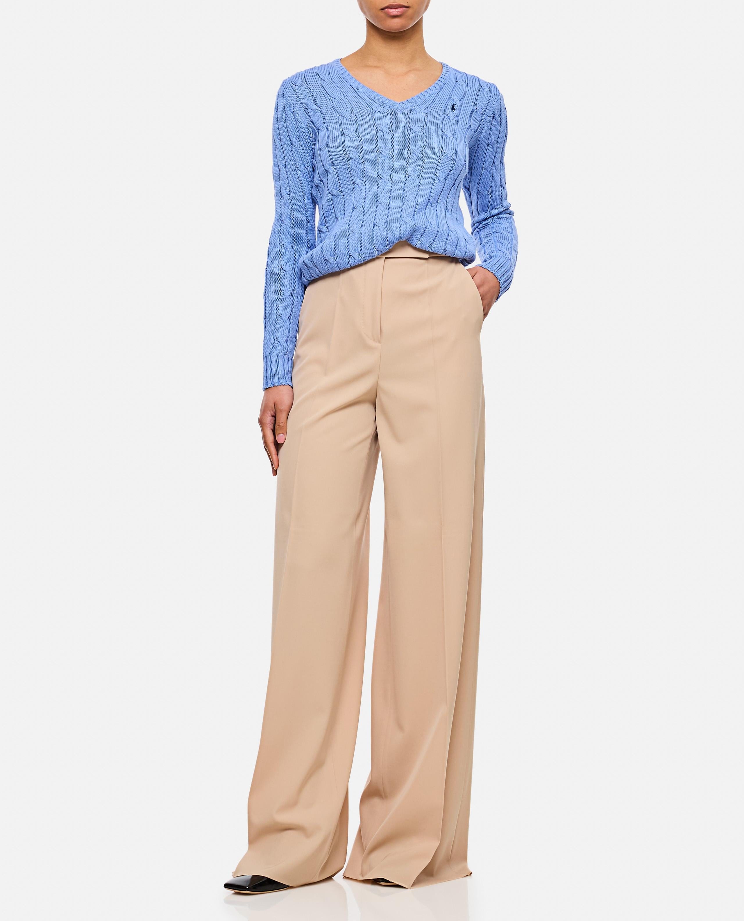 Max Mara PANTALONI A GAMBA LARGA NINFA