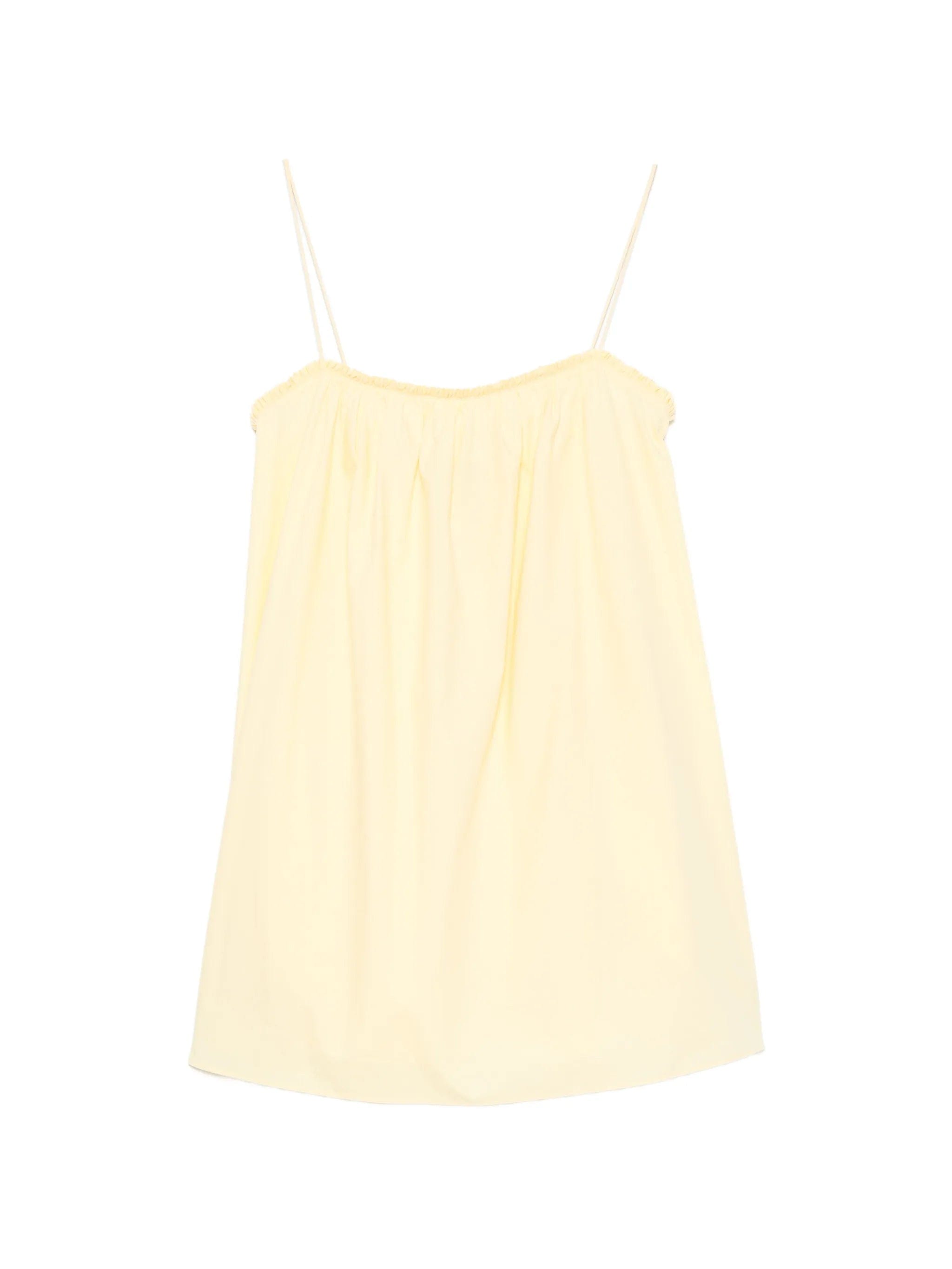 Matteau frill - trim mini dress