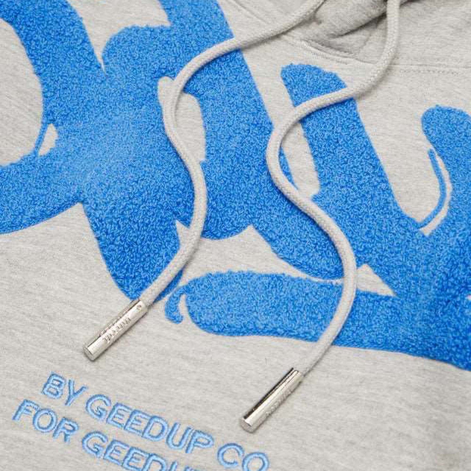 Geedup Hoodie Hand Style Grey Blue (2022)