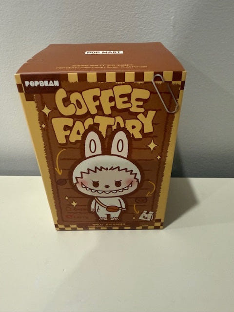 Fullbloom333 LABUBU Coffee Bean Grinder - POP BEAN Coffee Factory Series Plush Pendant by Pop Mart