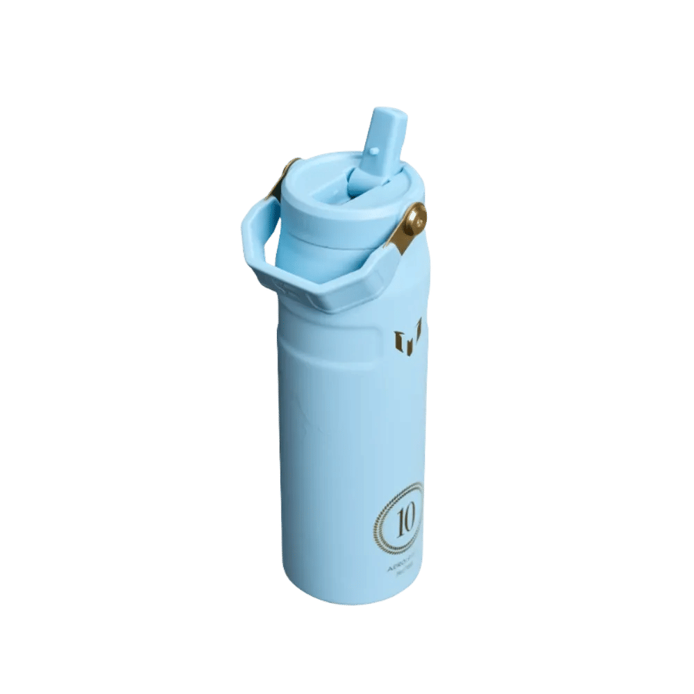 Stanley 1913 Messi x Stanley 1913 IceFlow™ Flip Straw 2.0 Bottle Messi Striker Blue