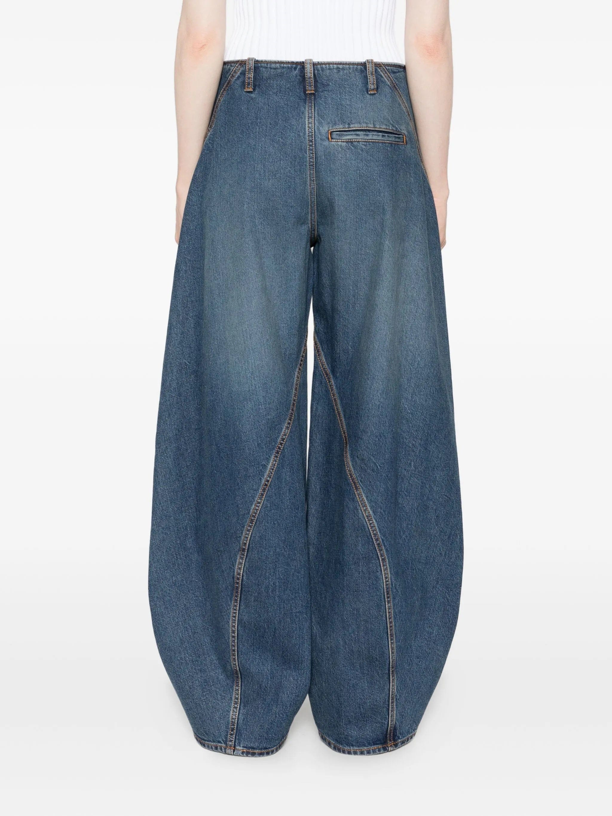 Alaïa panelled jeans