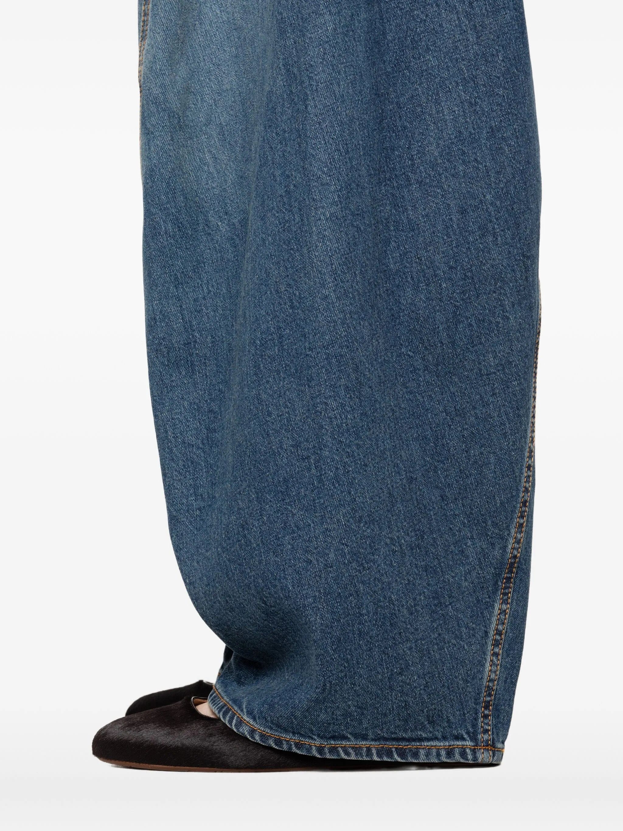 Alaïa panelled jeans