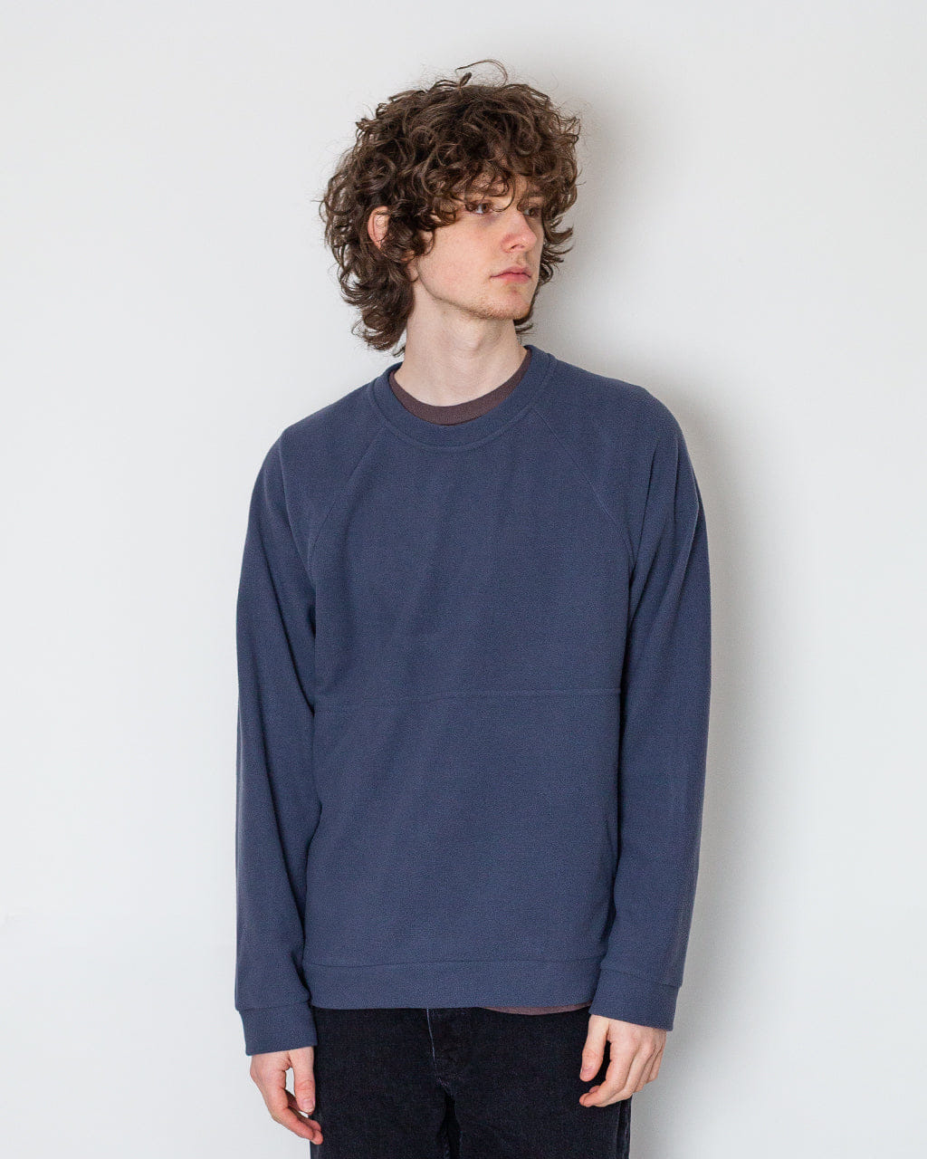 Patagonia Micro D Crew Neck - Smolder Blue