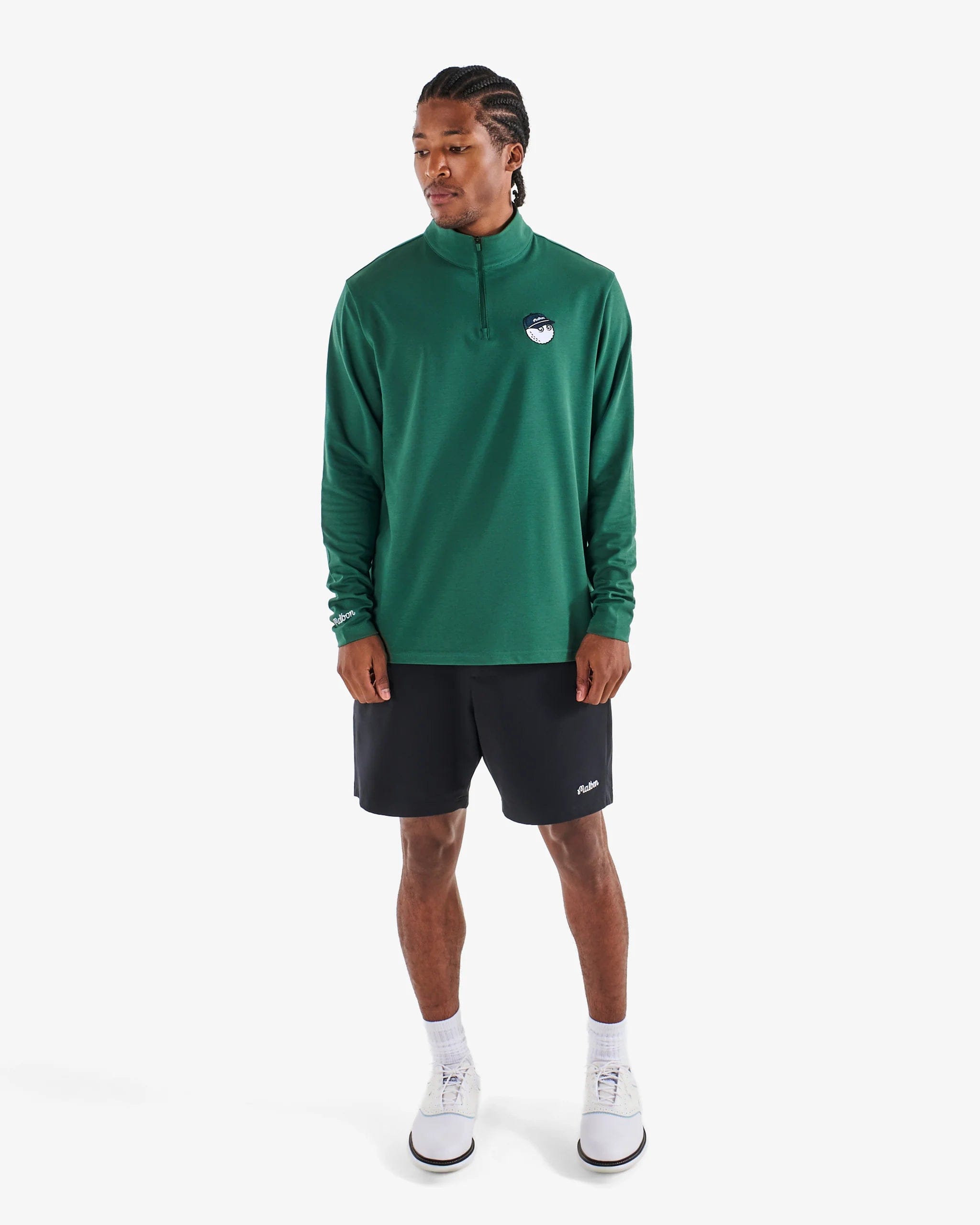 Malbon Golf Ripley Coolcore Short Black
