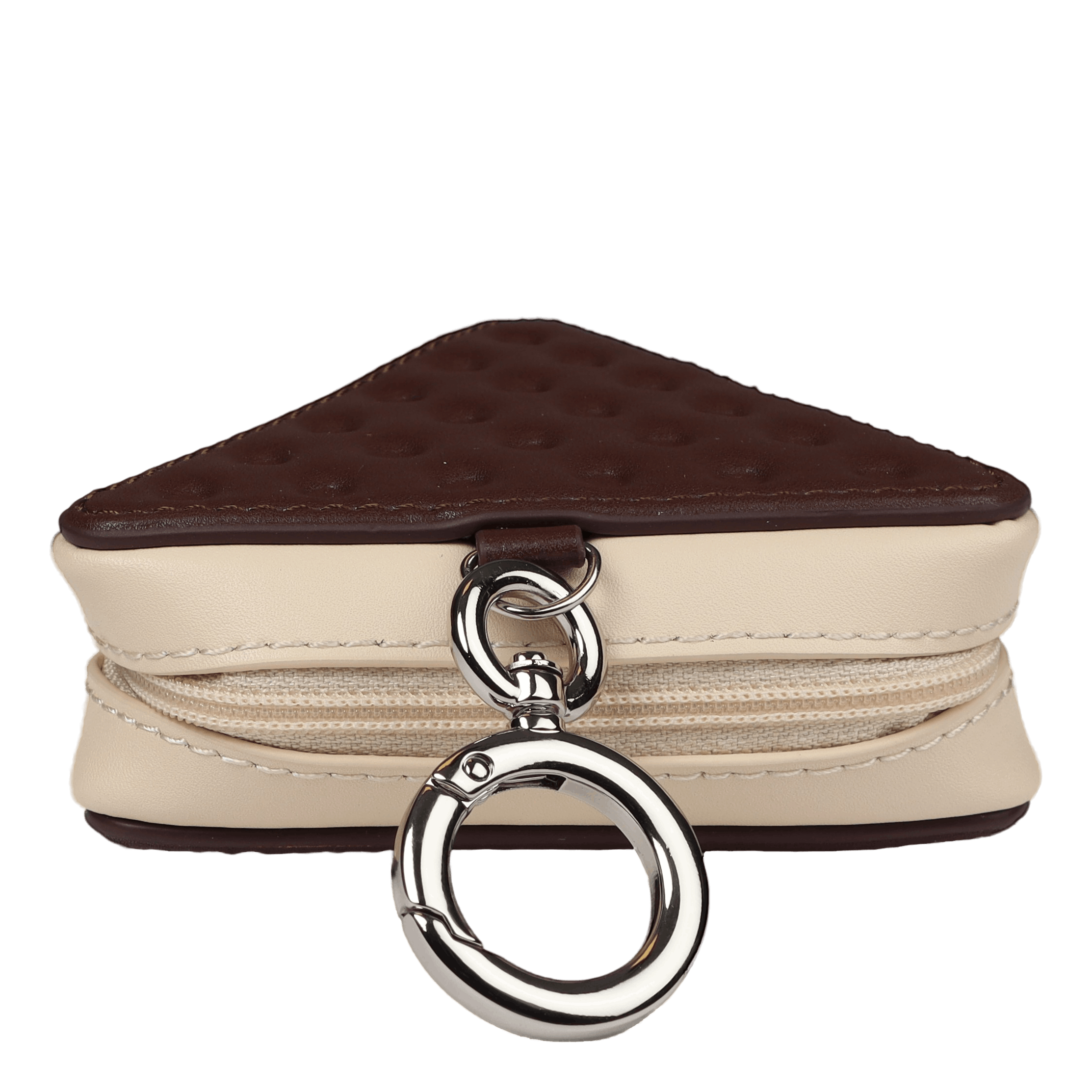 Icecream Sandwich Coin Purse Dark Brown