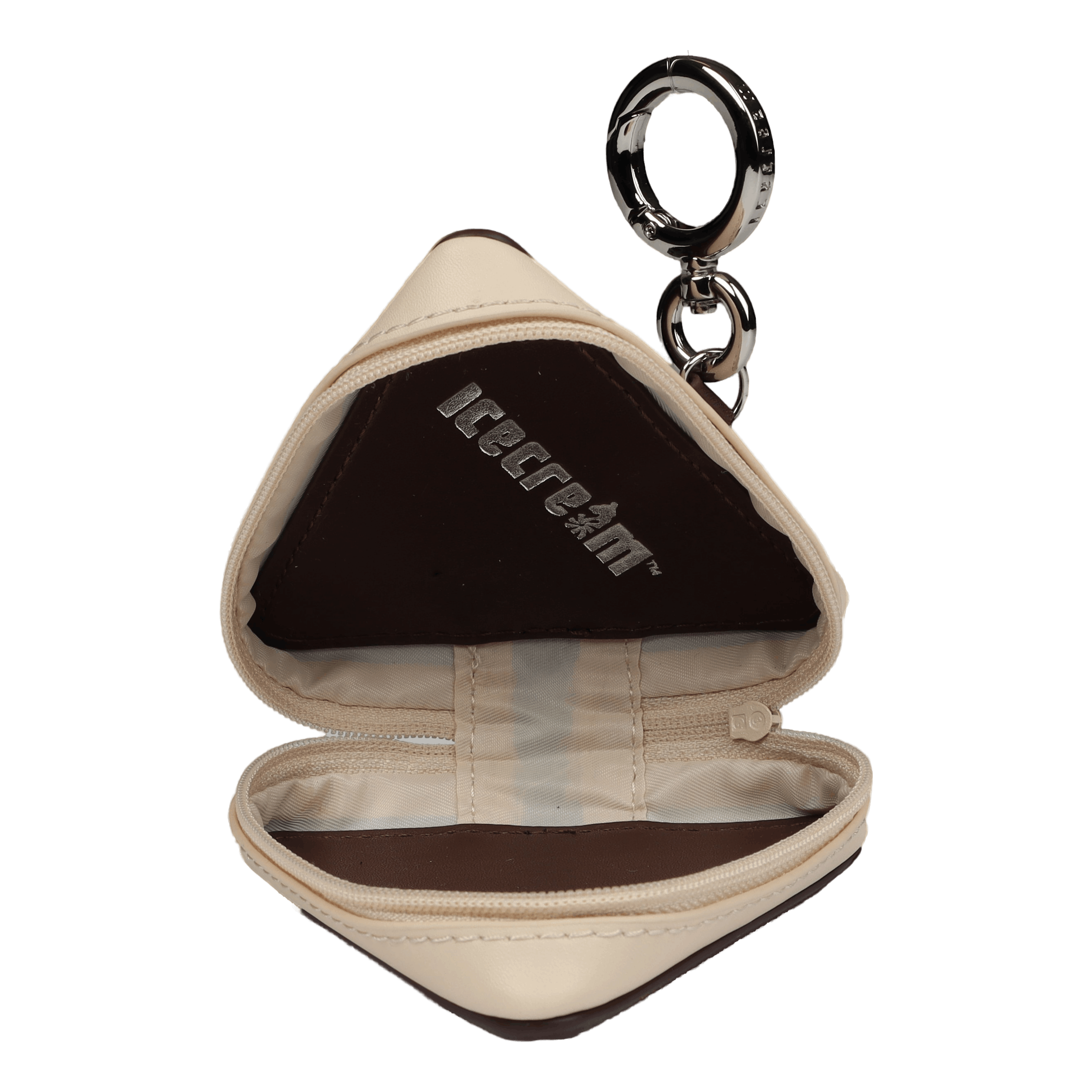 Icecream Sandwich Coin Purse Dark Brown