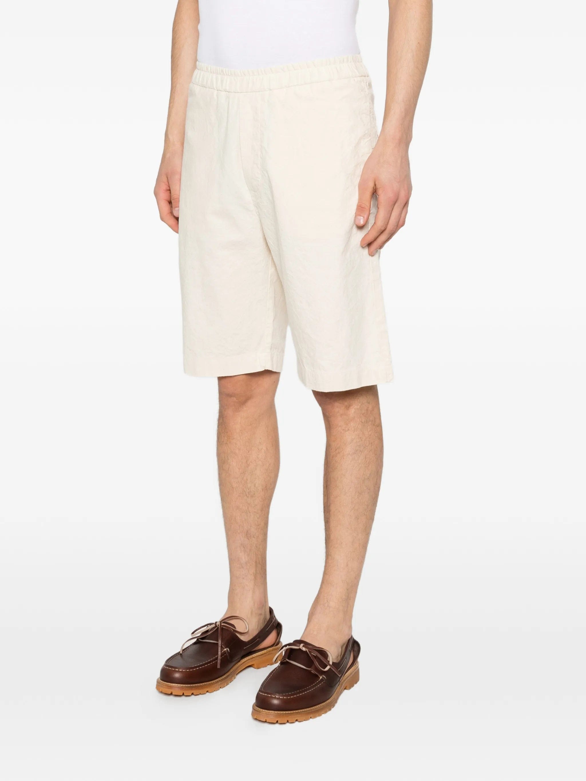 Barena elasticated - waistband shorts