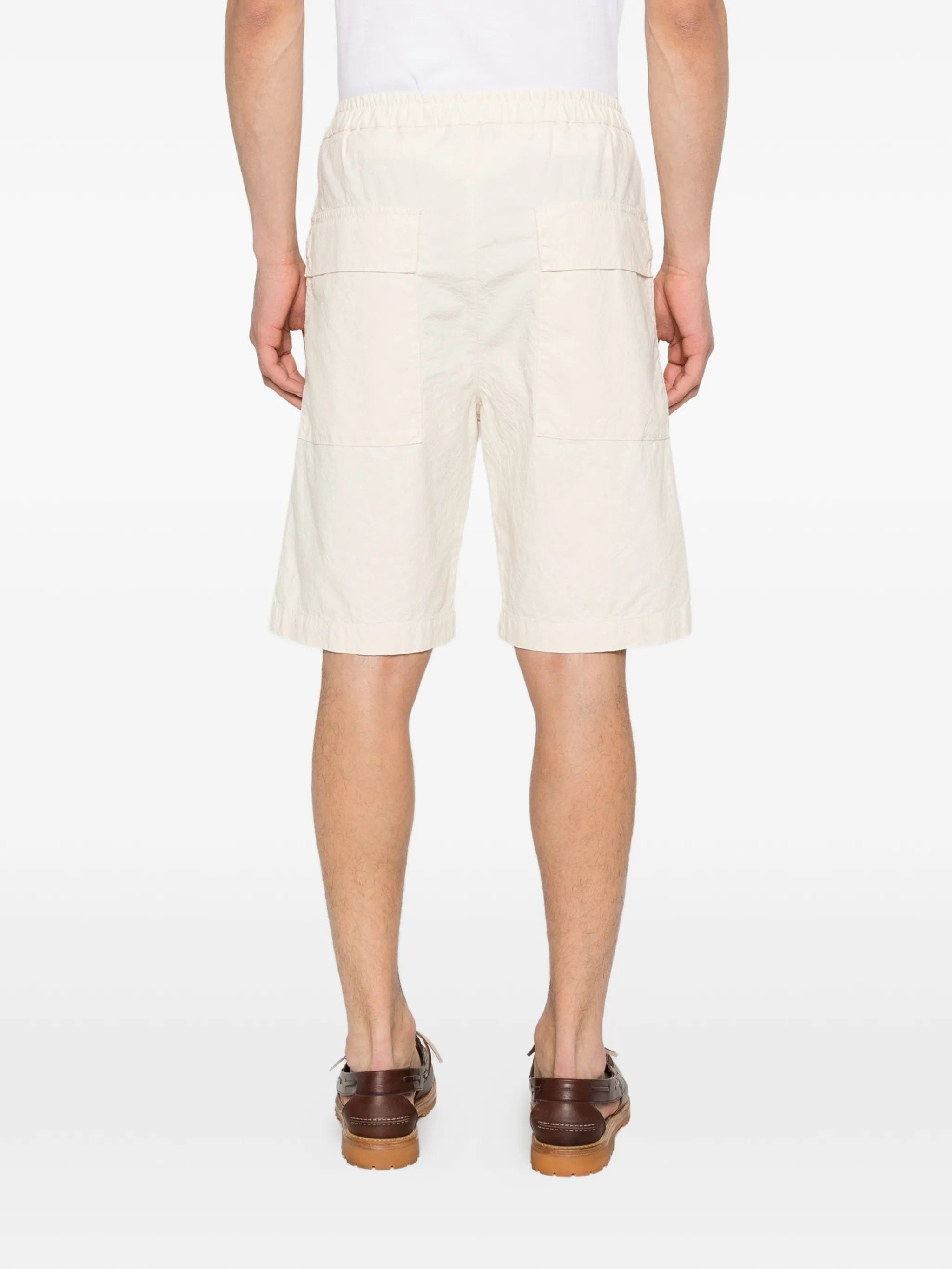 Barena elasticated - waistband shorts