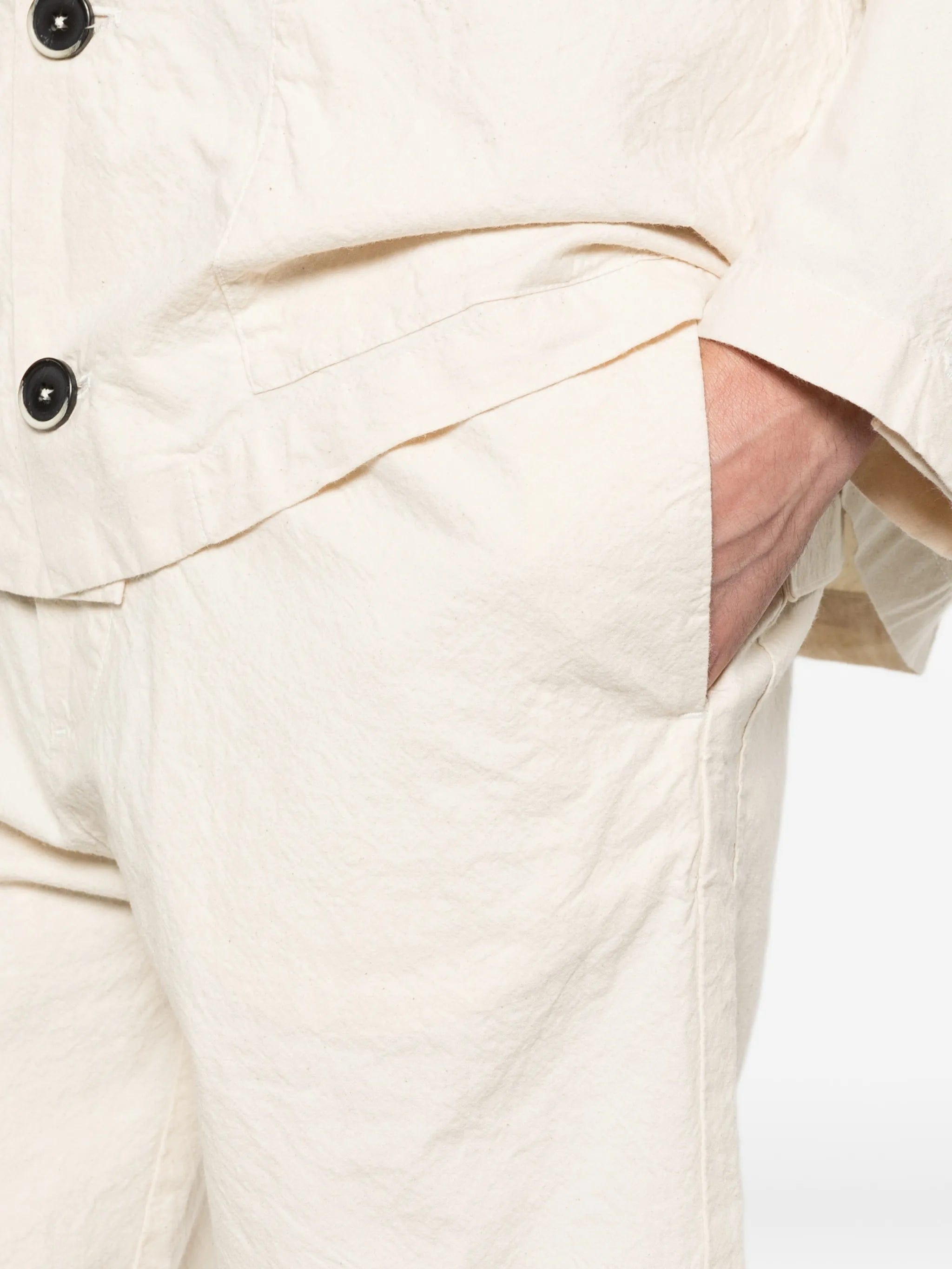 Barena elasticated - waistband shorts