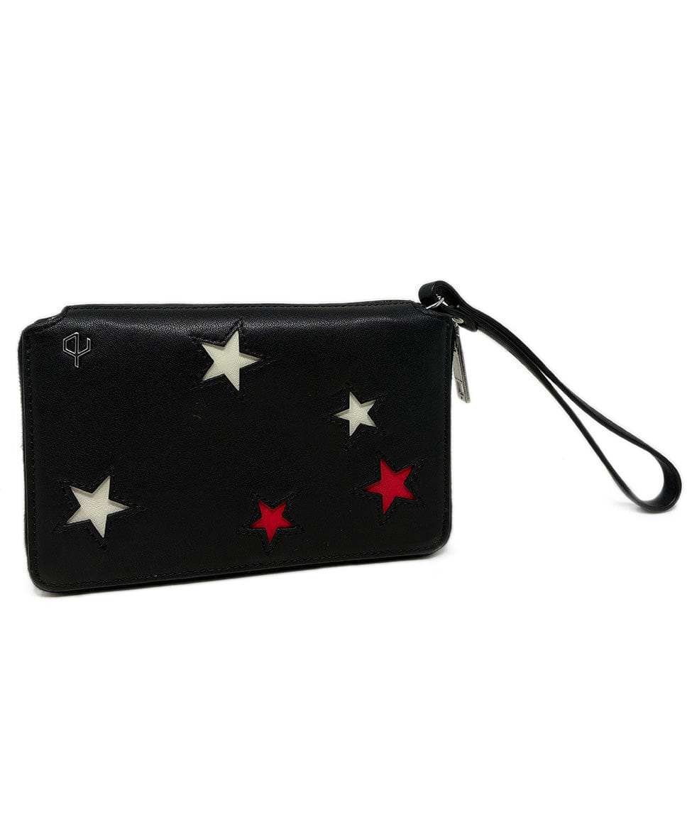 Rag & Bone Black Leather Star Wallet
