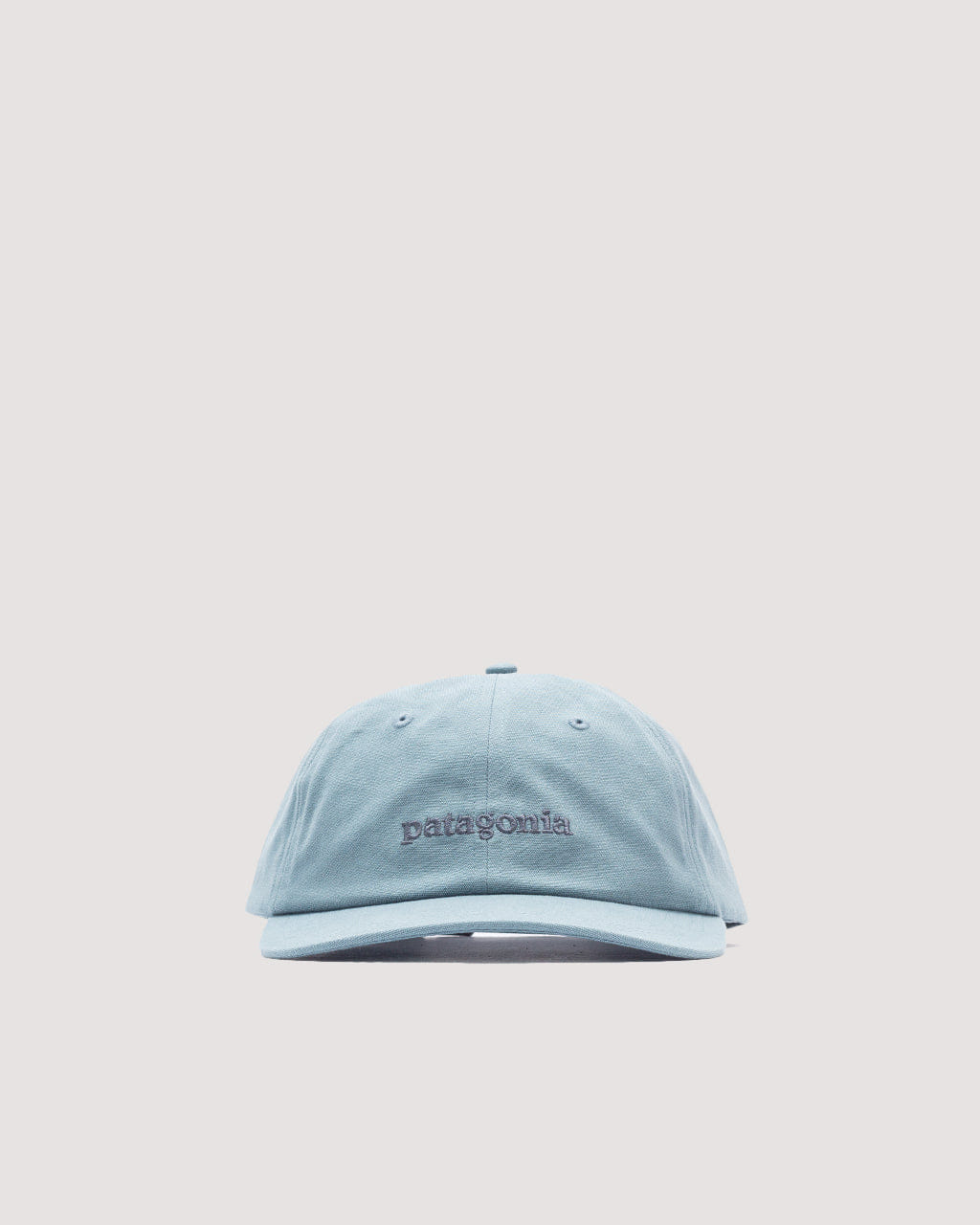 Patagonia Graphic Trad Cap - Text Logo Blue Sage