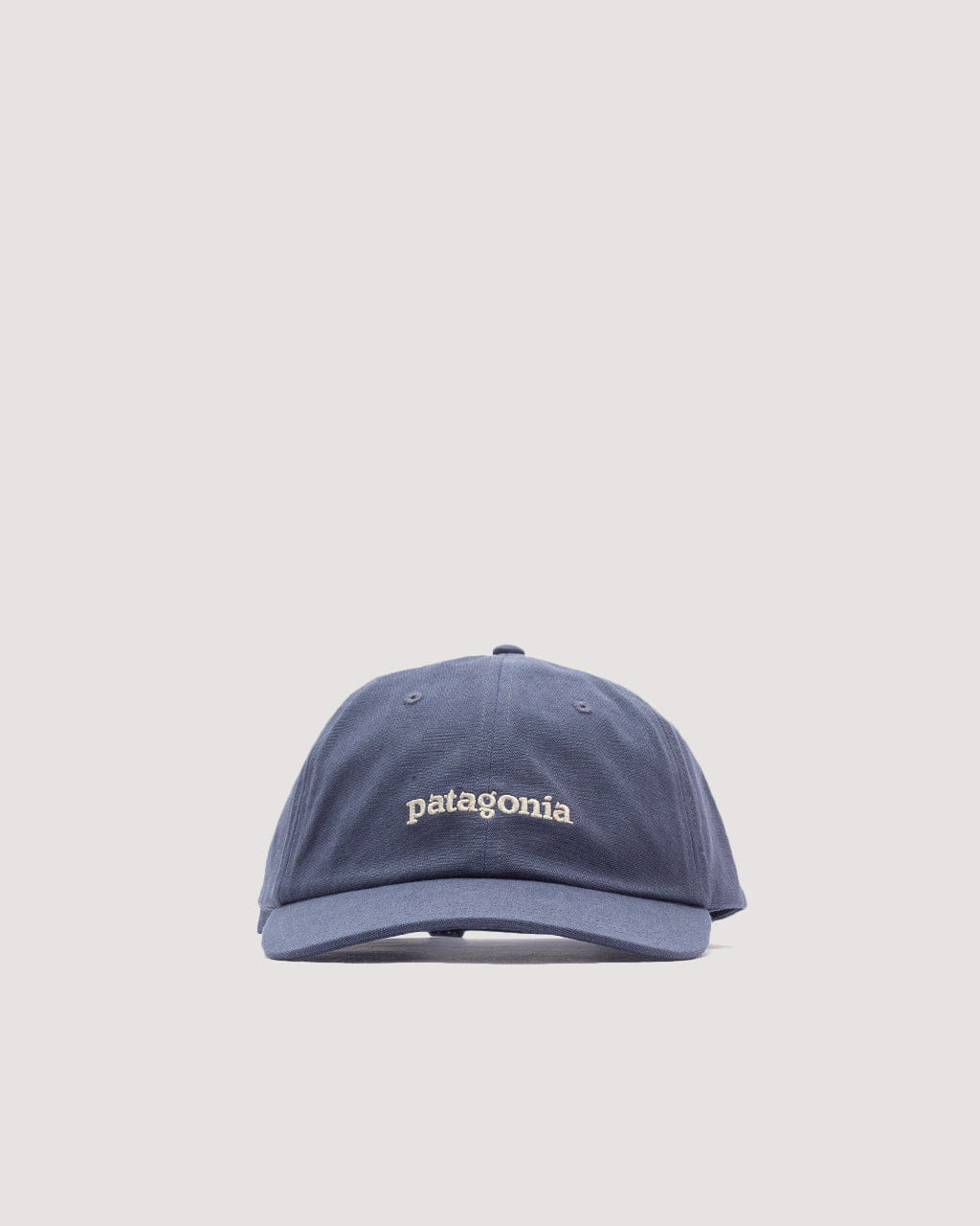 Patagonia Graphic Trad Cap - Text Logo Smoulder Blue