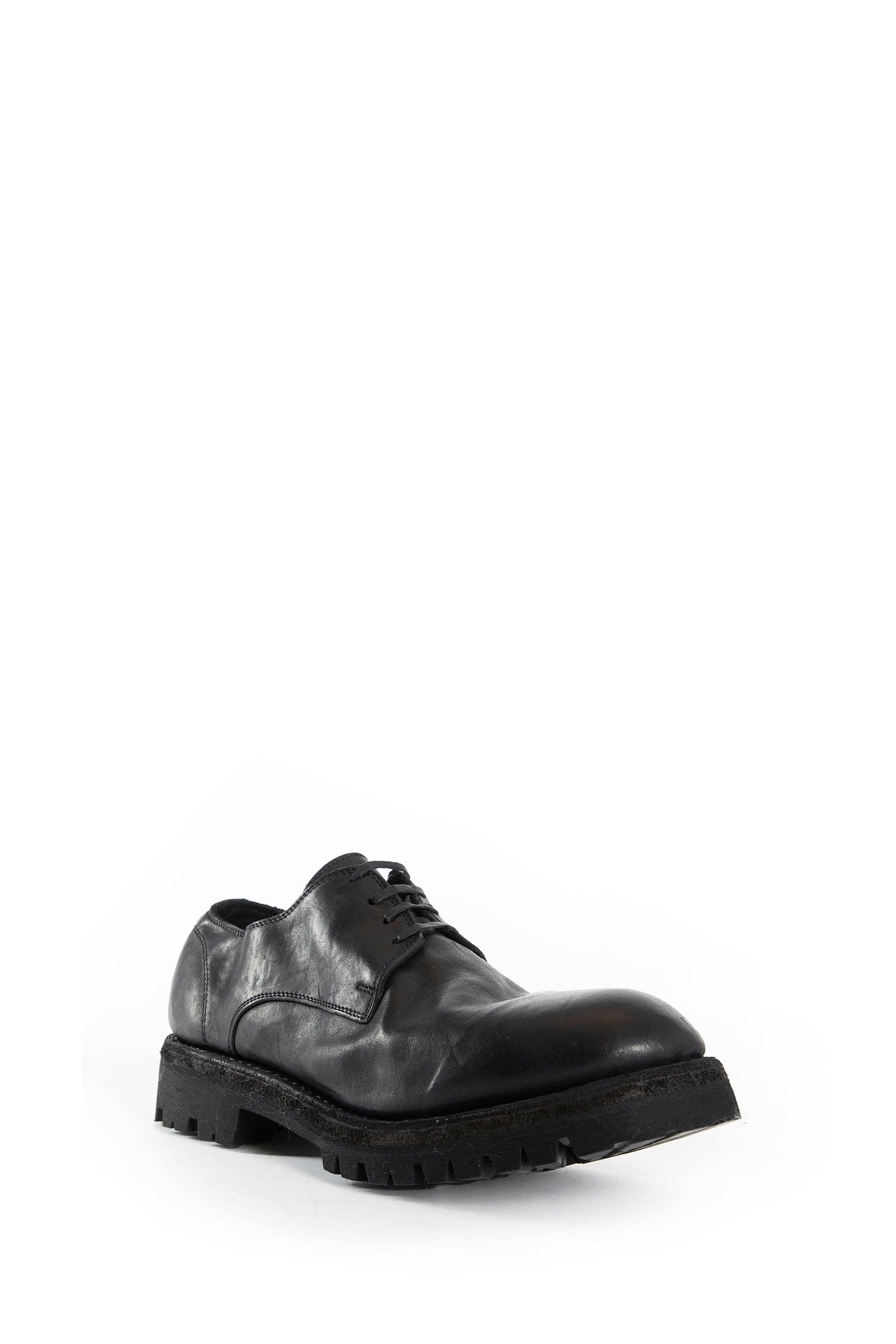 GUIDI Classic Derbie Shoes