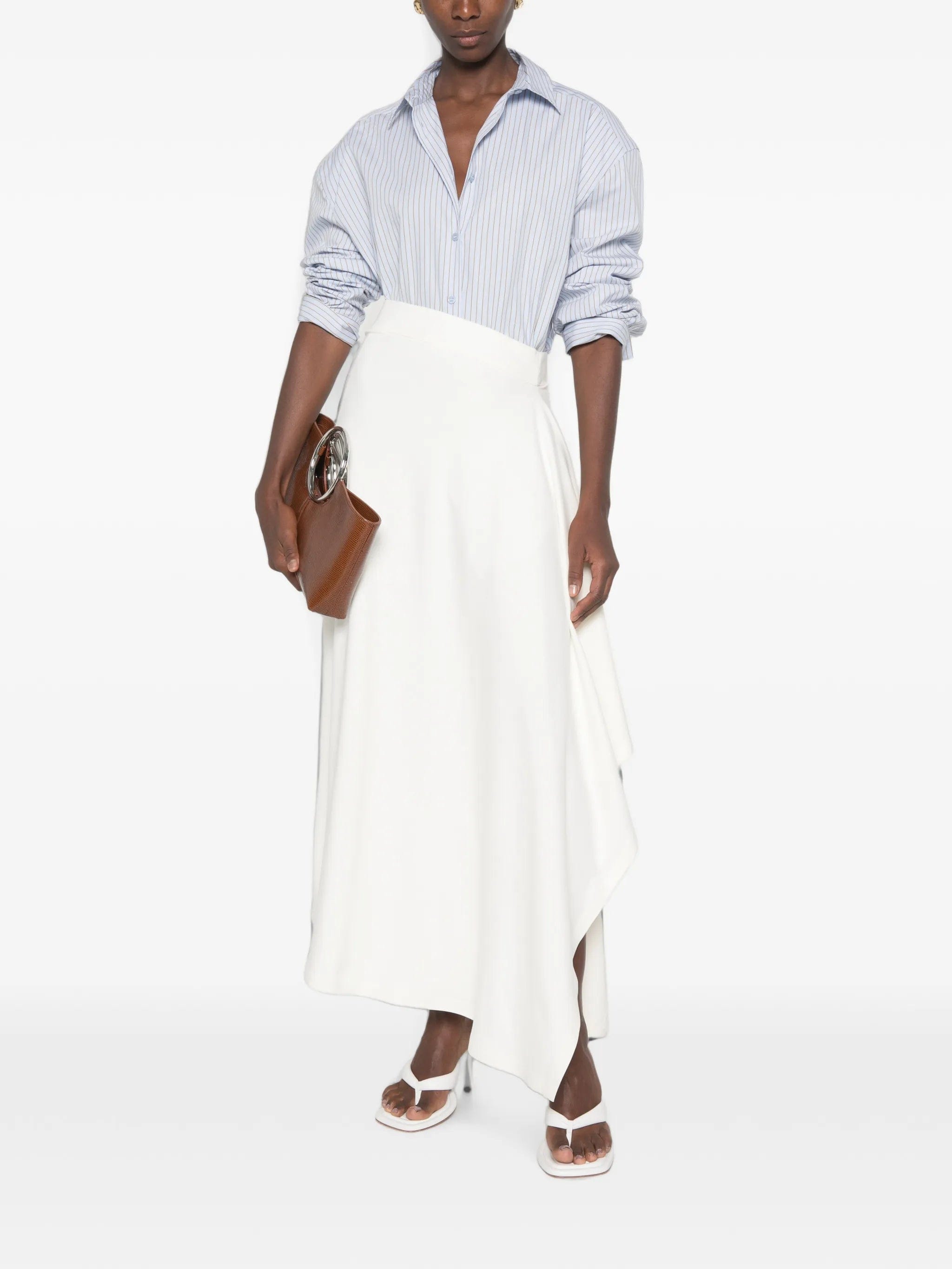 The Frankie Shop Oana striped - pattern shirt
