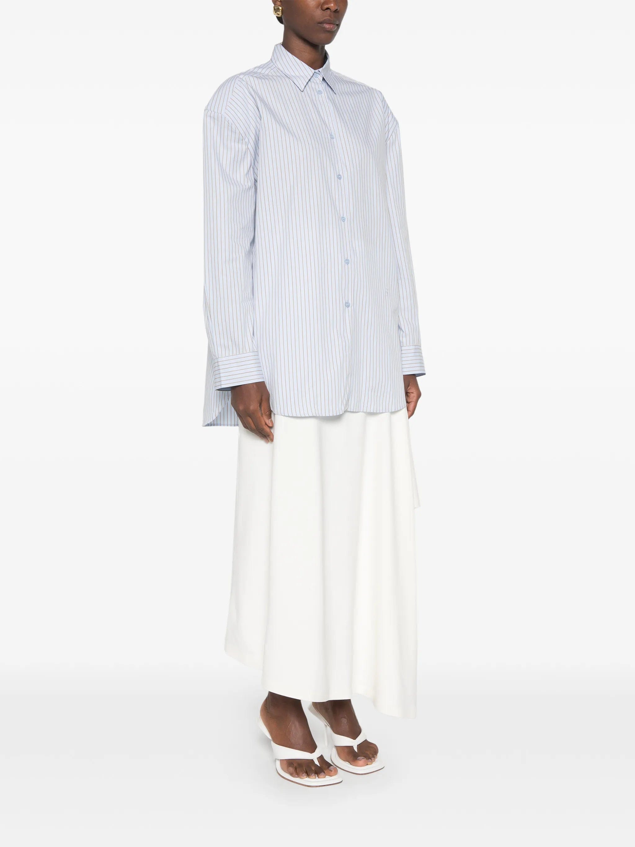 The Frankie Shop Oana striped - pattern shirt