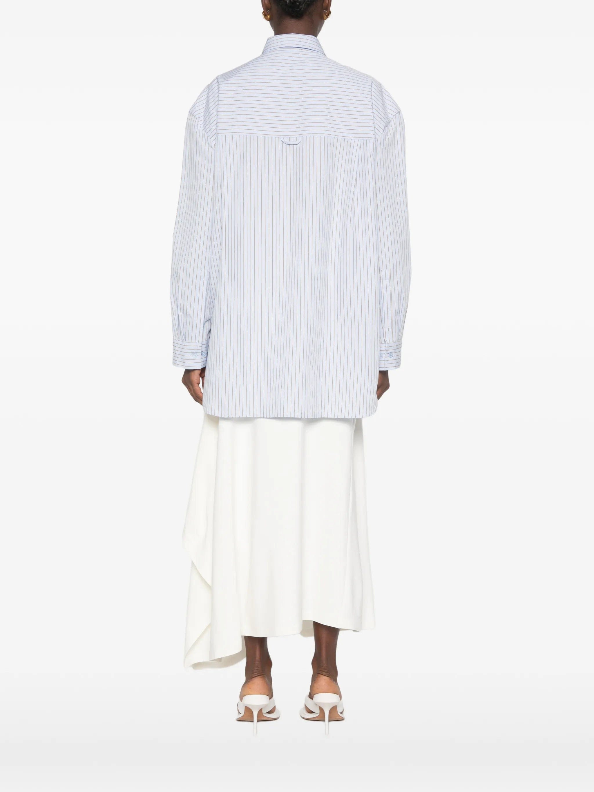 The Frankie Shop Oana striped - pattern shirt
