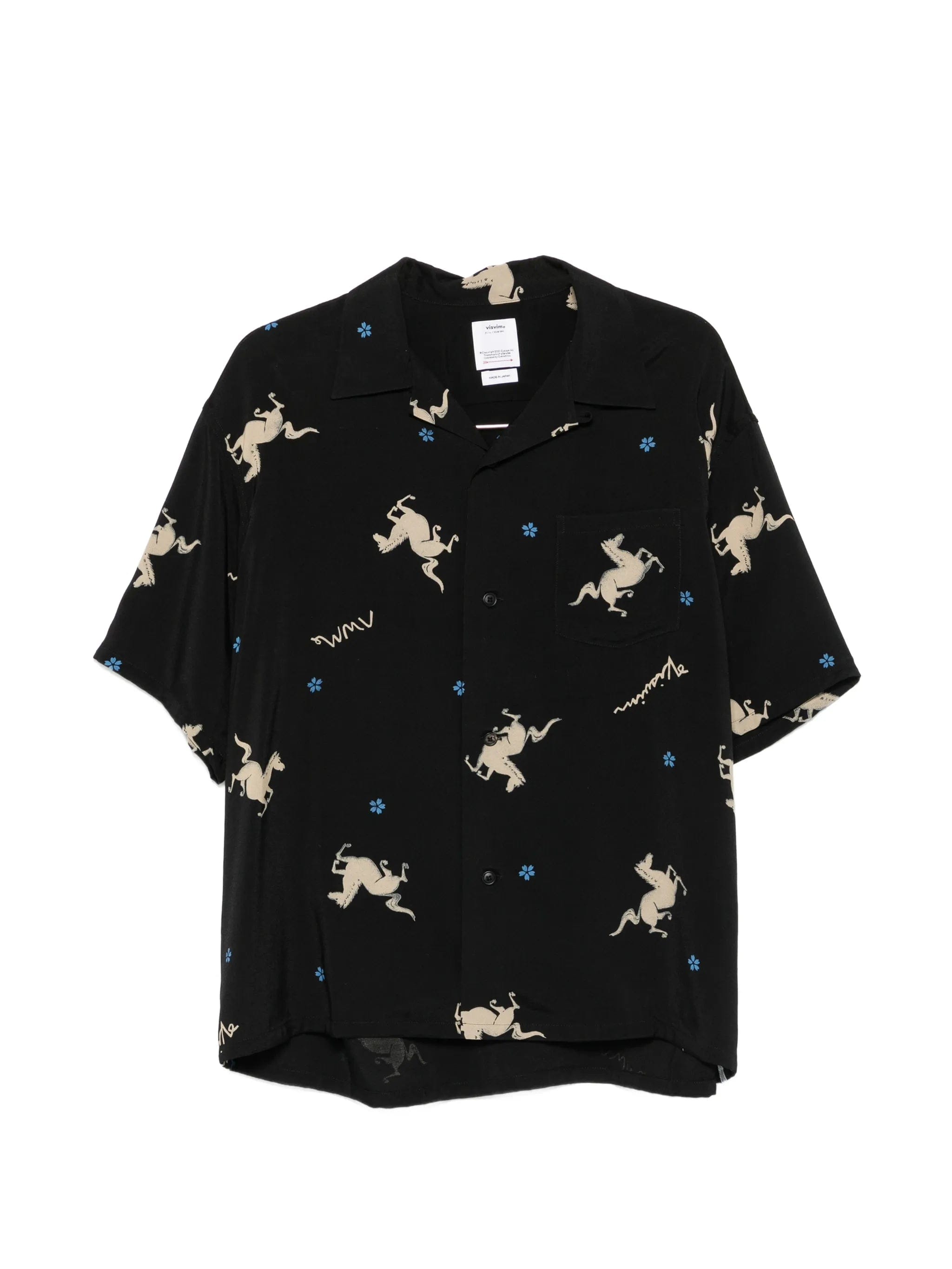 Visvim Crosby horse - print shirt