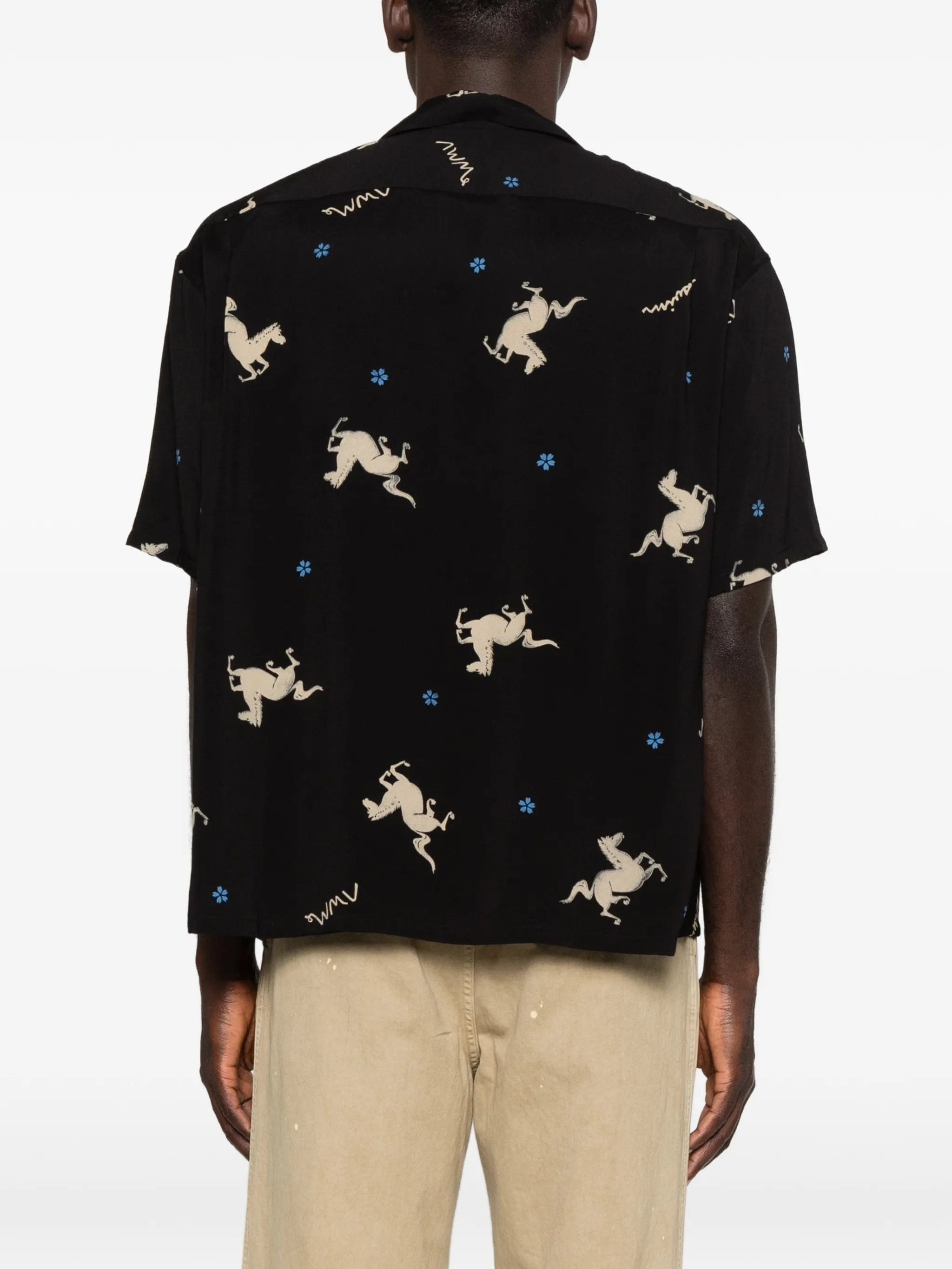 Visvim Crosby horse - print shirt