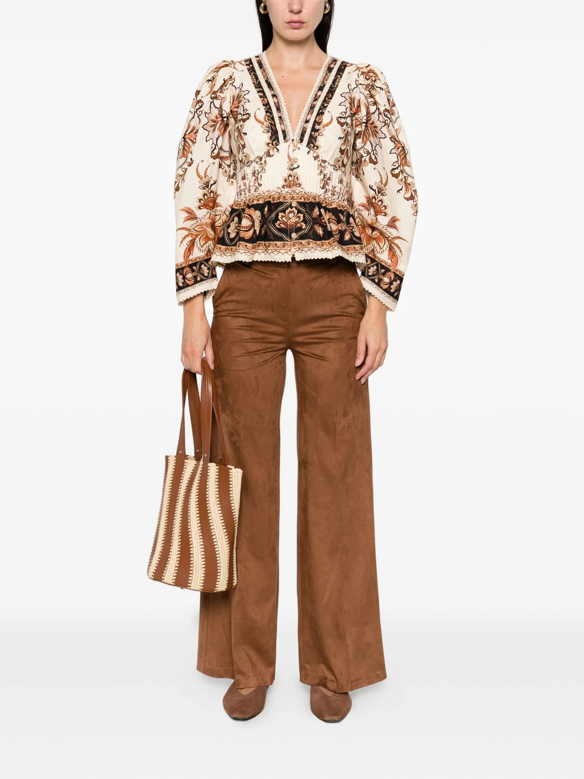FARM Rio floral - print shirt