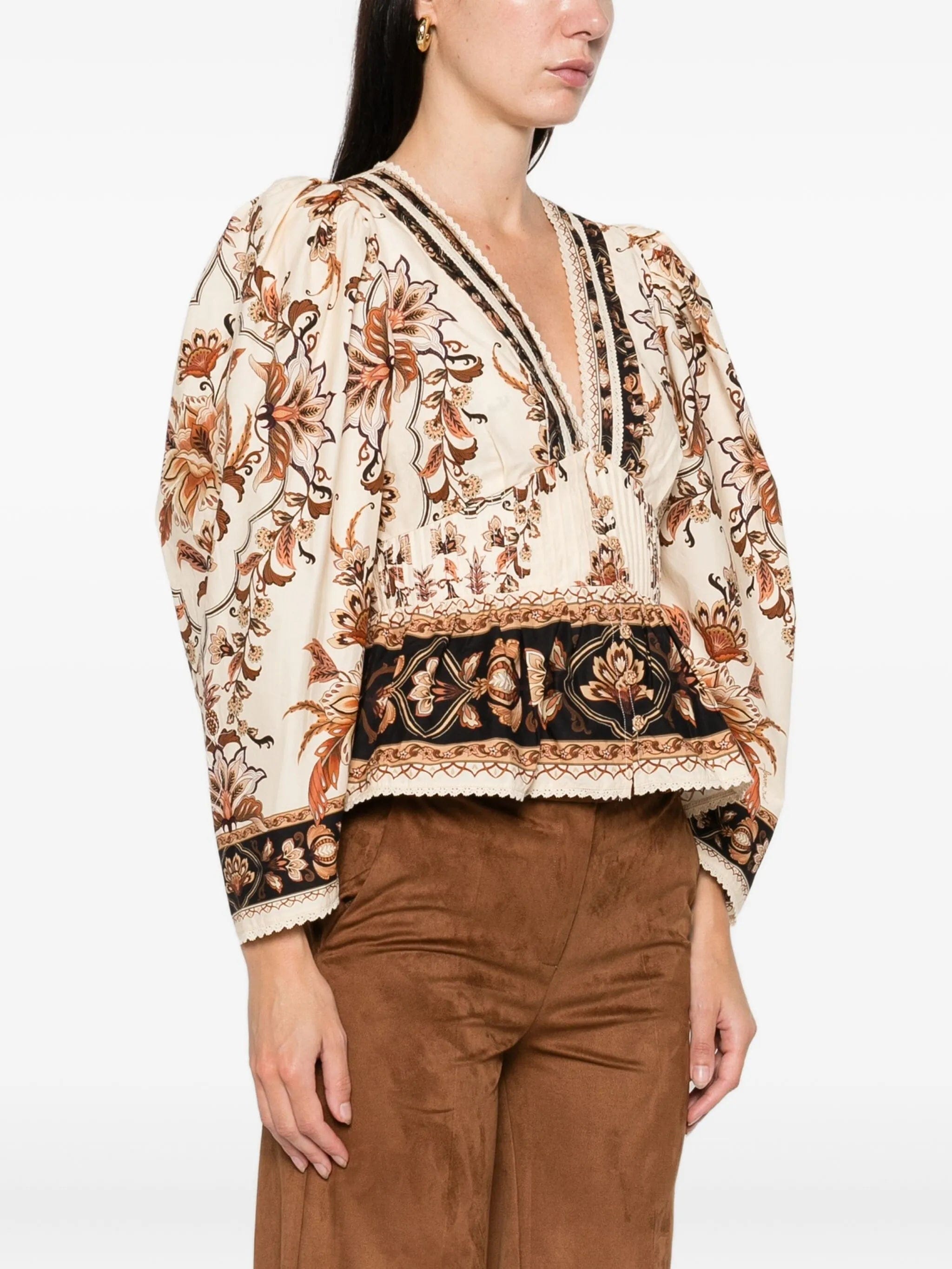 FARM Rio floral - print shirt
