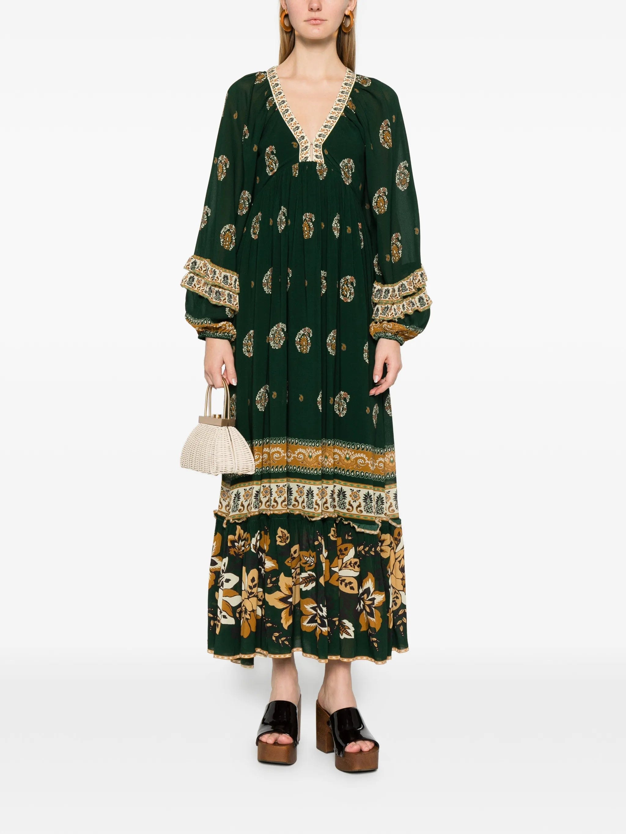 FARM Rio Ayla floral - print maxi dress