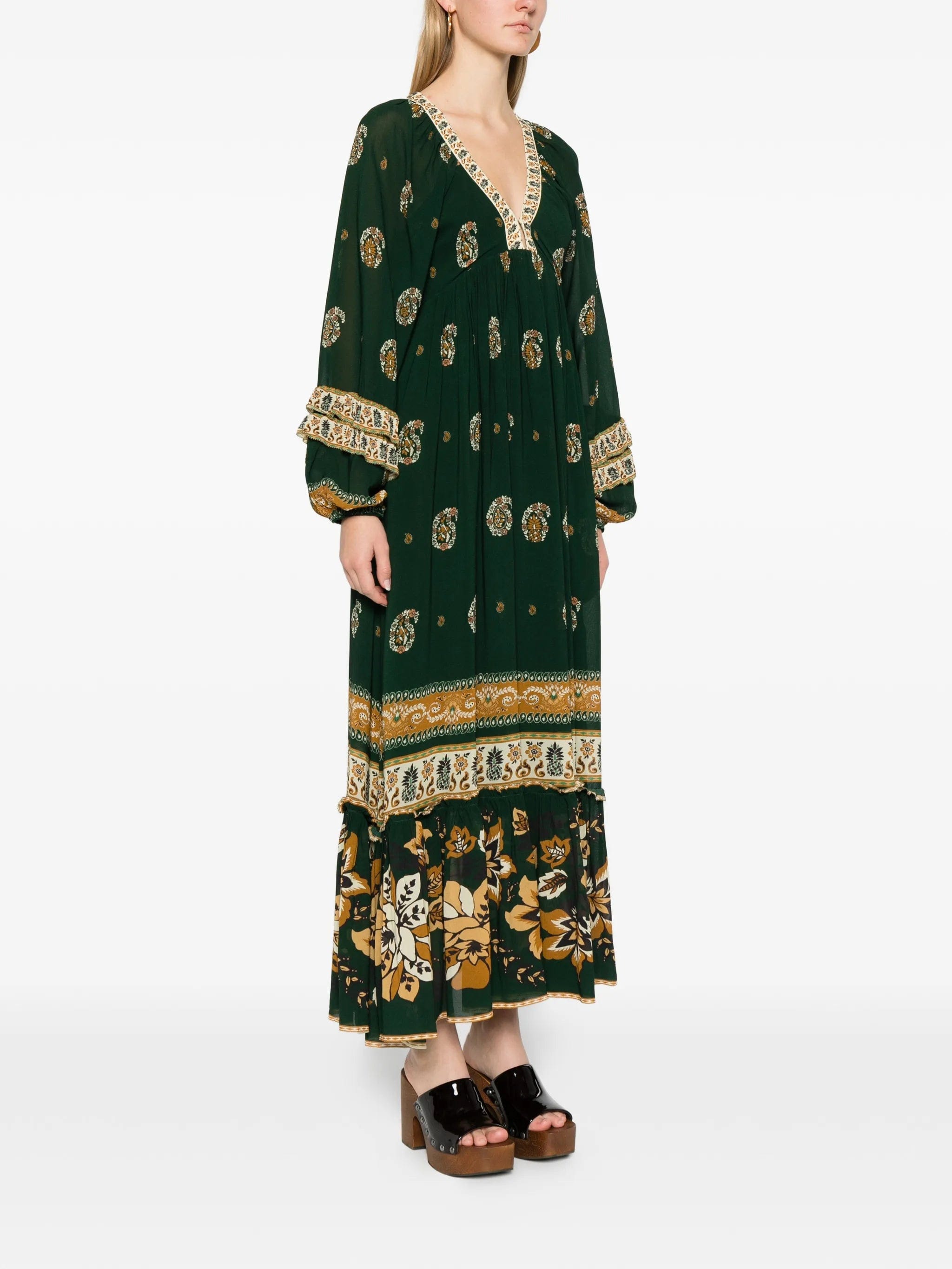 FARM Rio Ayla floral - print maxi dress
