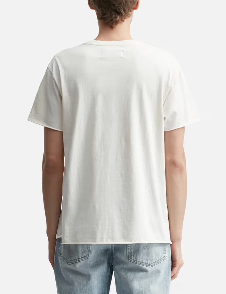 Tonywack Garment Dyed Raw Edge T - Shirt