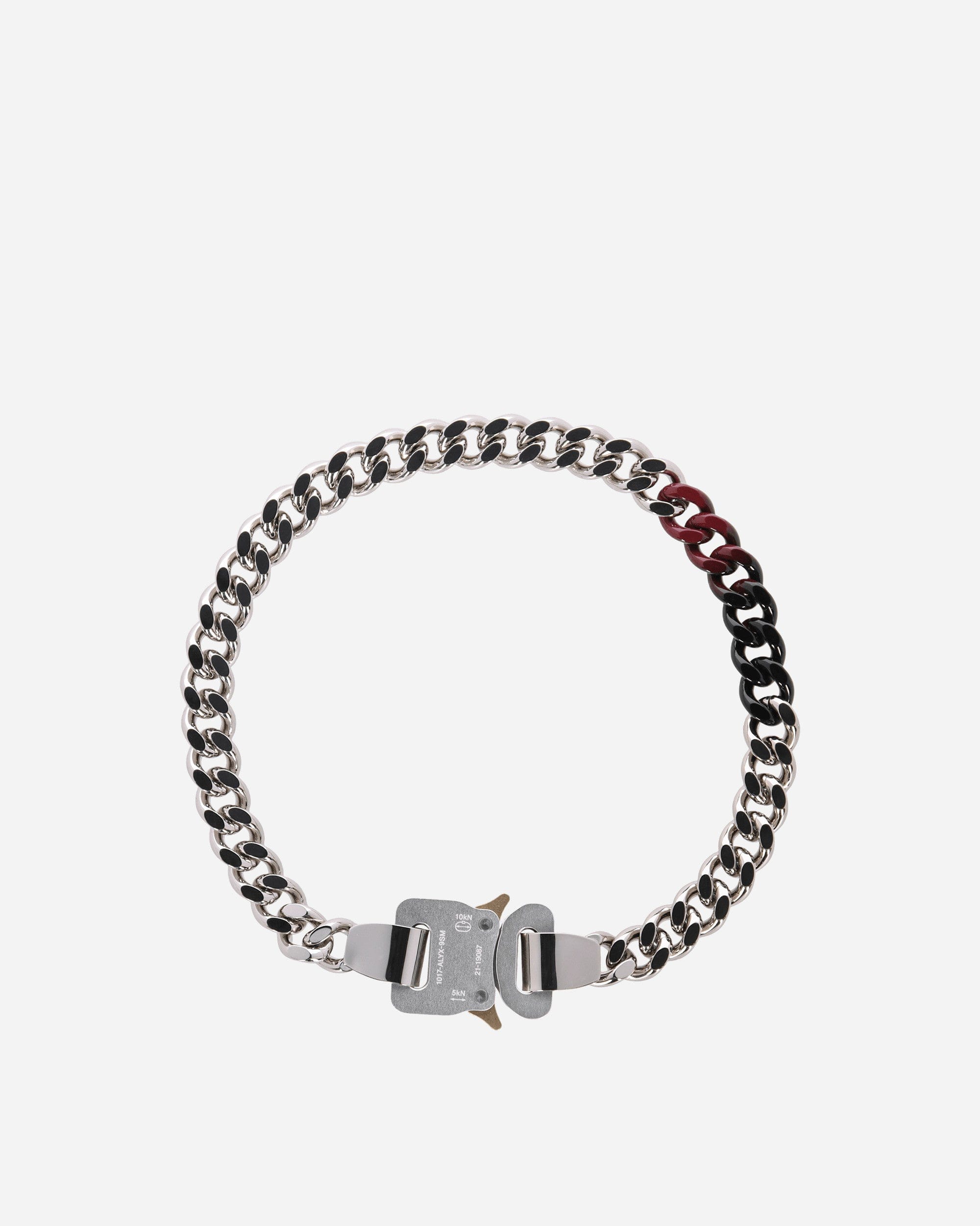 1017 ALYX 9SM Exclusive Signature Buckle Necklace Red