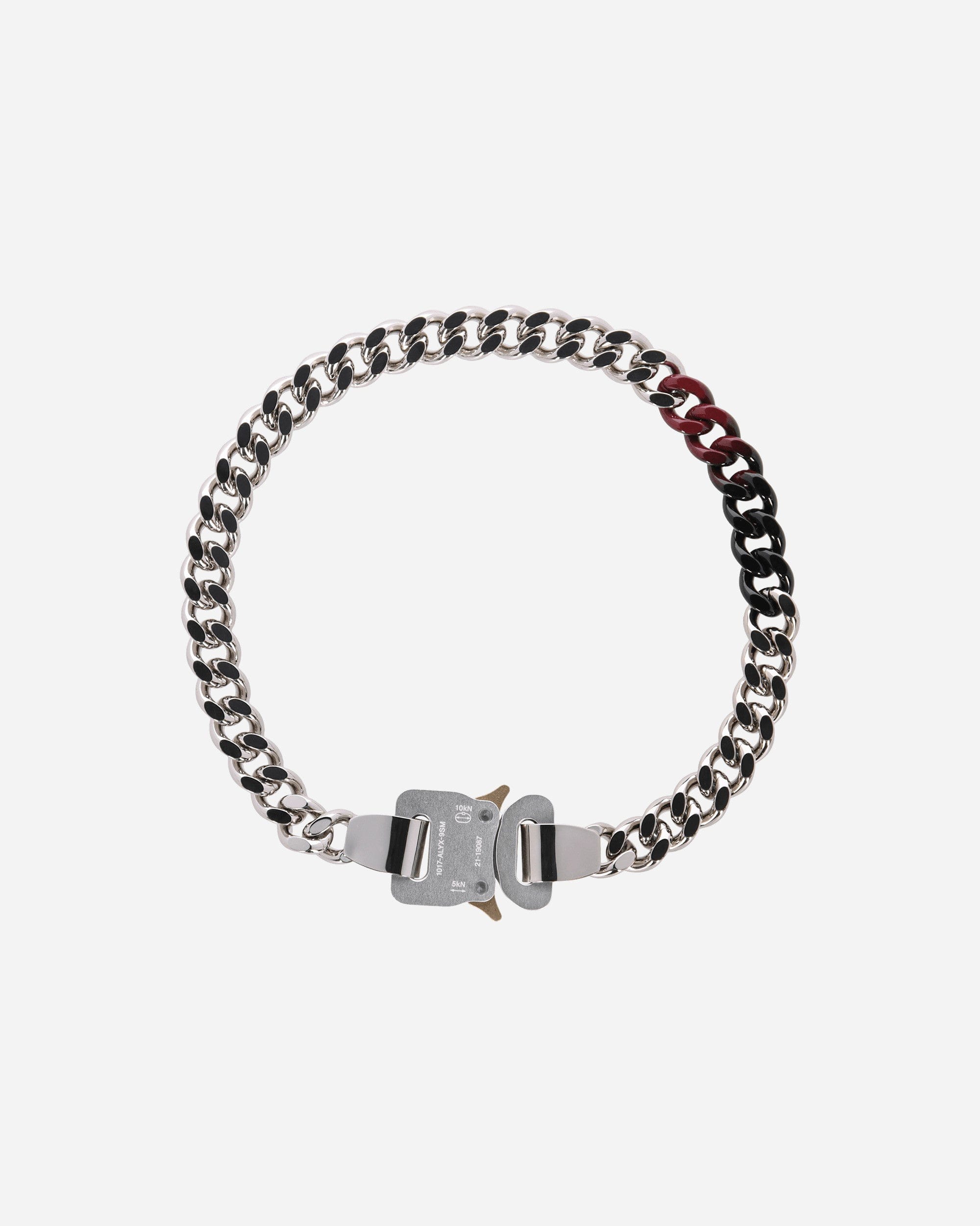 1017 ALYX 9SM Exclusive Signature Buckle Necklace Red