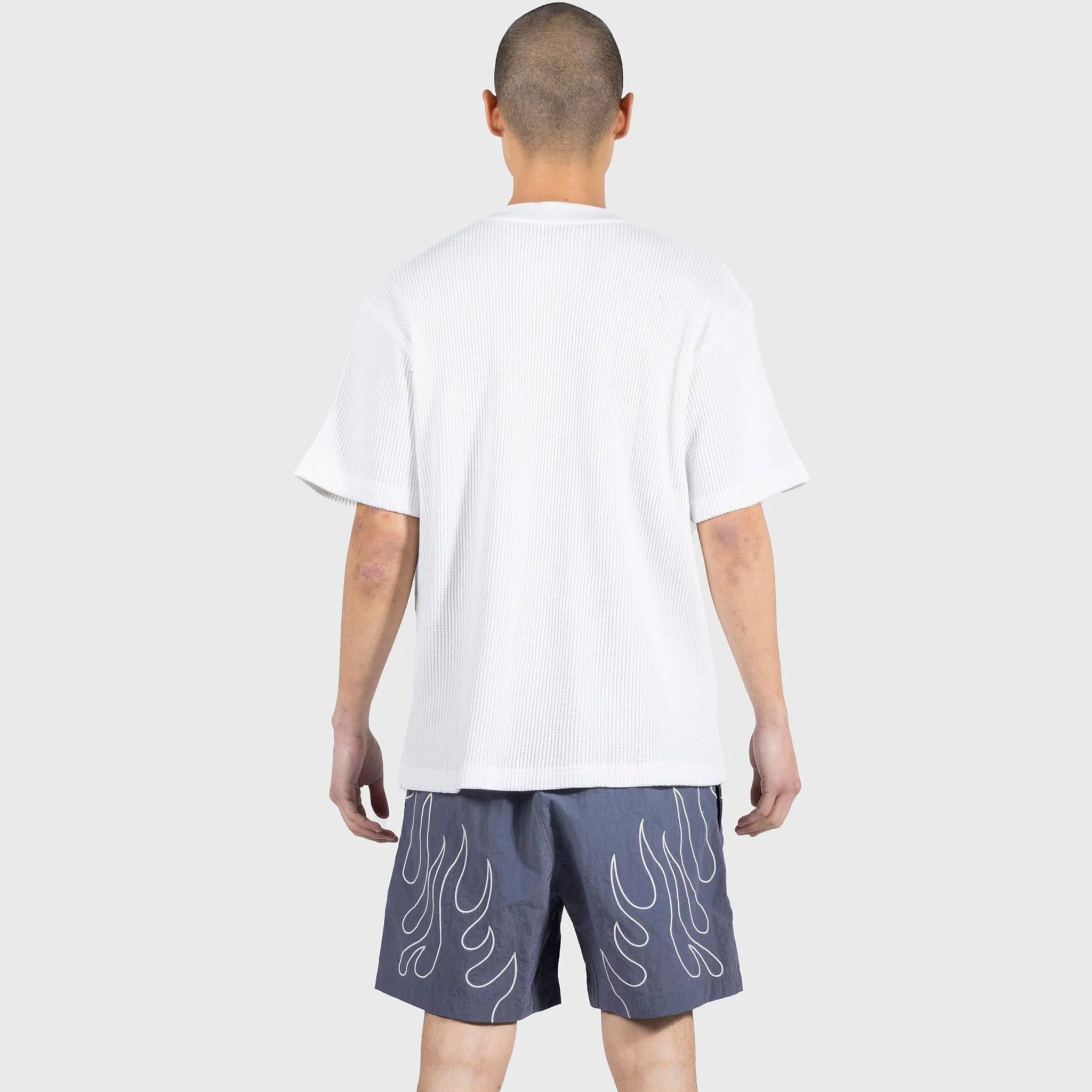 Pleasures TWITCH WAFFLE T-Shirt (WHITE)