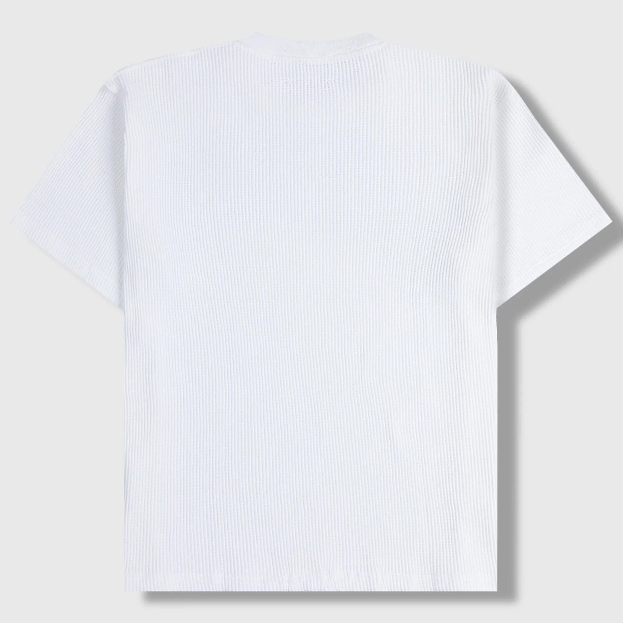 Pleasures TWITCH WAFFLE T-Shirt (WHITE)
