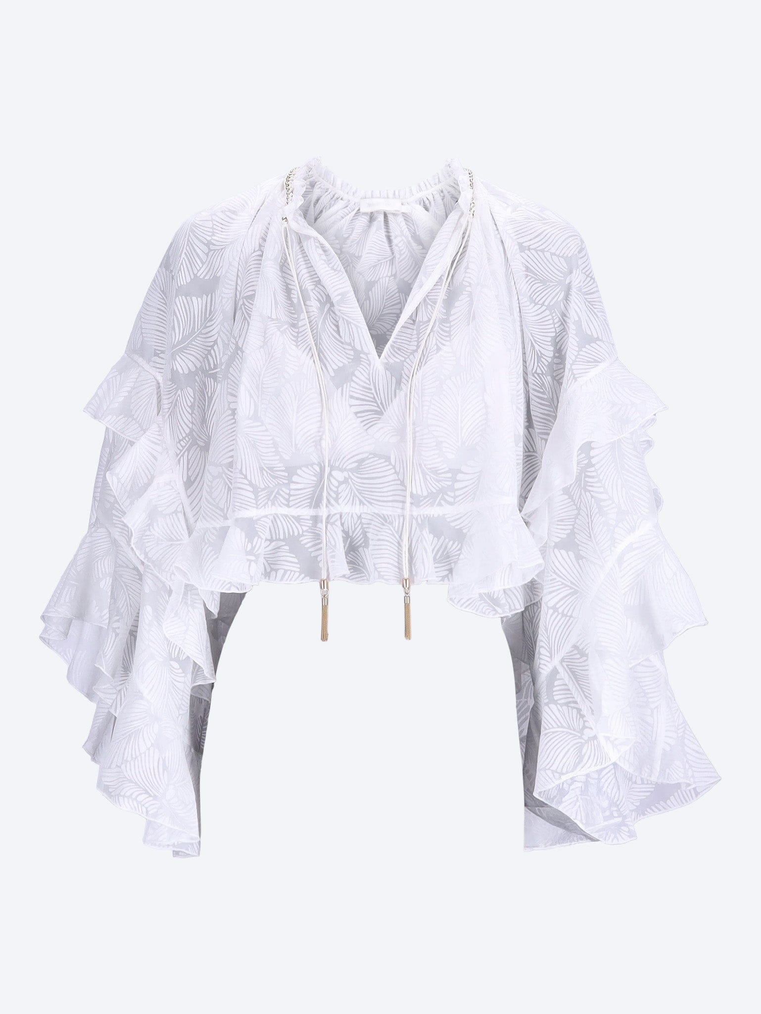 Zimmermann Daylight ruffle blouse