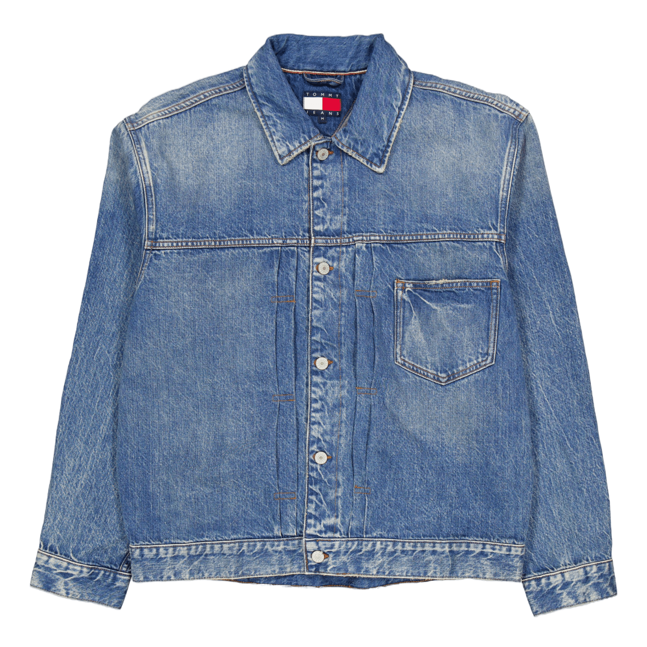 Tommy Jeans Tjc Drk Stone Wash Ovz Trckr J Denim Medium