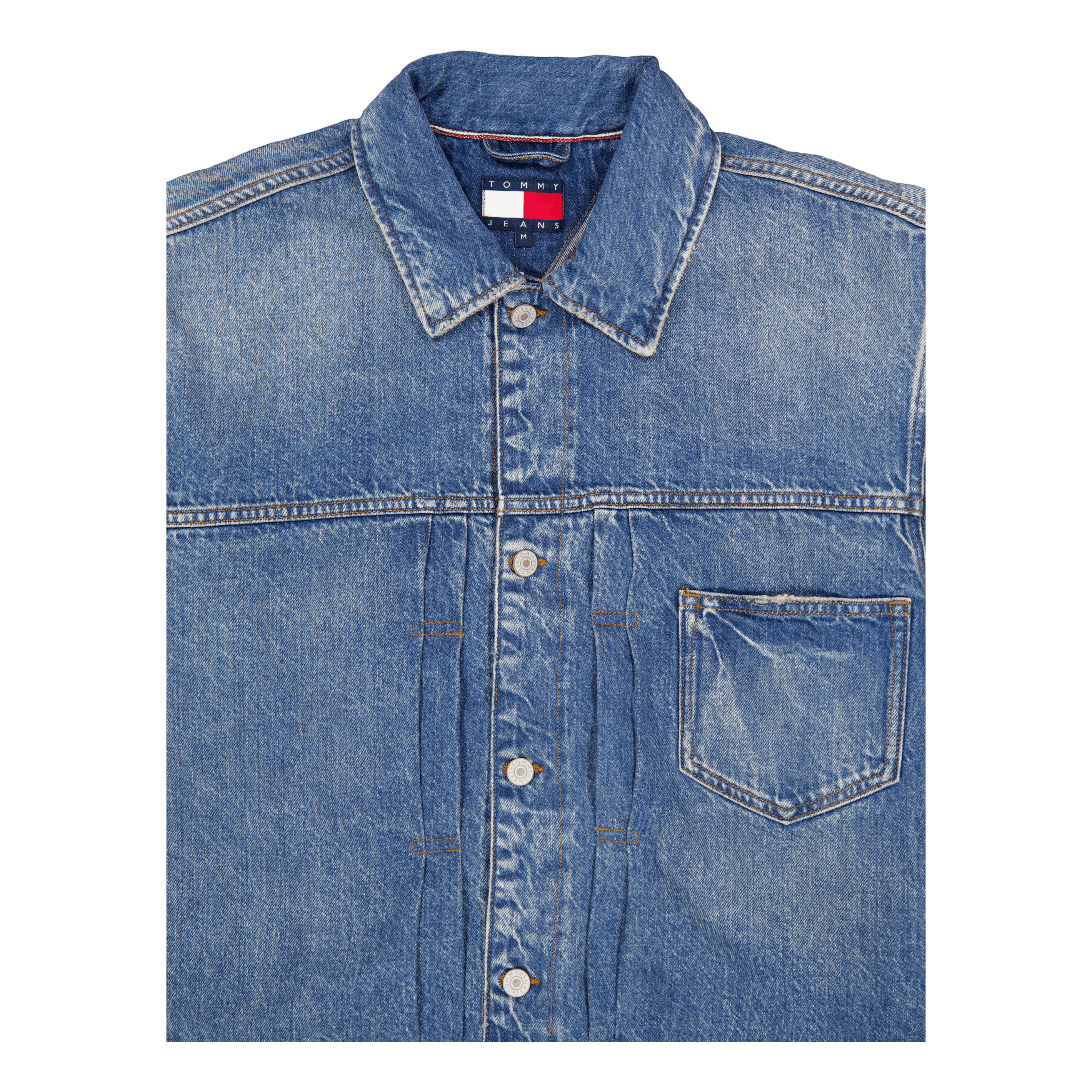 Tommy Jeans Tjc Drk Stone Wash Ovz Trckr J Denim Medium