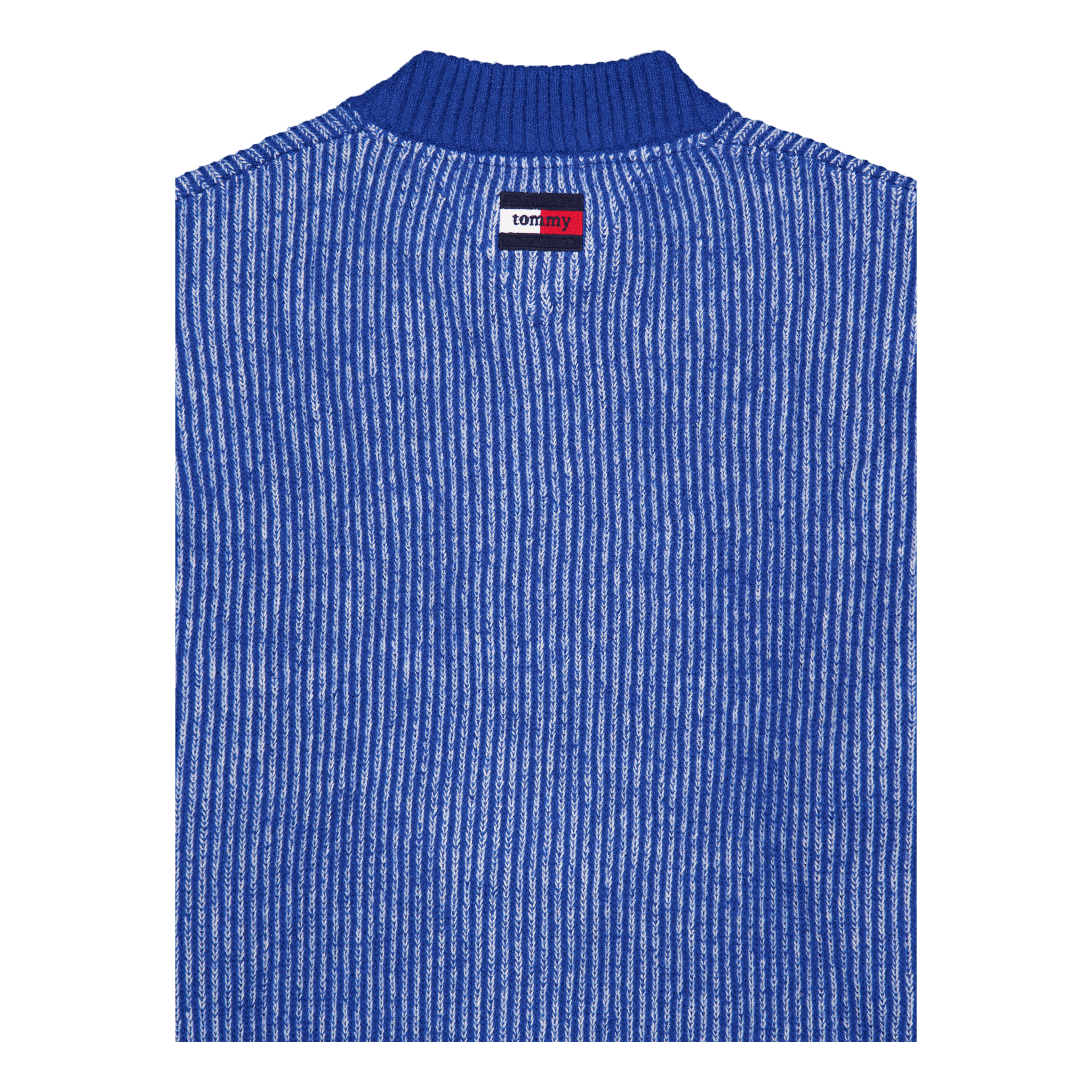 Tommy Jeans Tjcu Twotone Knitted Crewneck Chase Blue