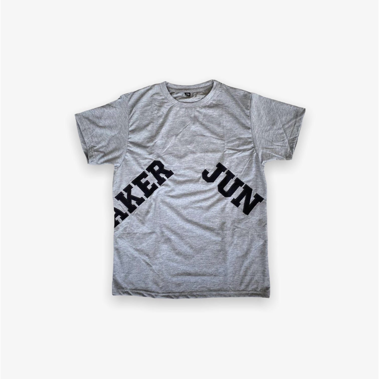 Logo Sneaker Junkies Big Logo T-Shirt Grey