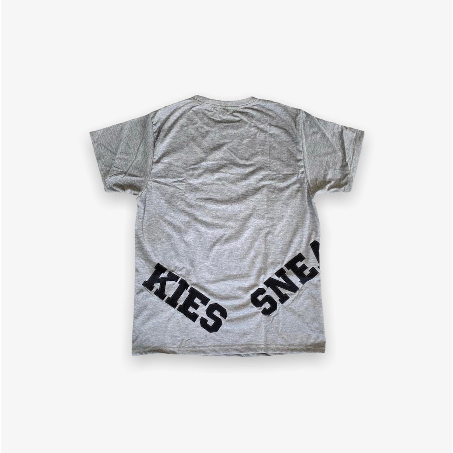 Logo Sneaker Junkies Big Logo T-Shirt Grey
