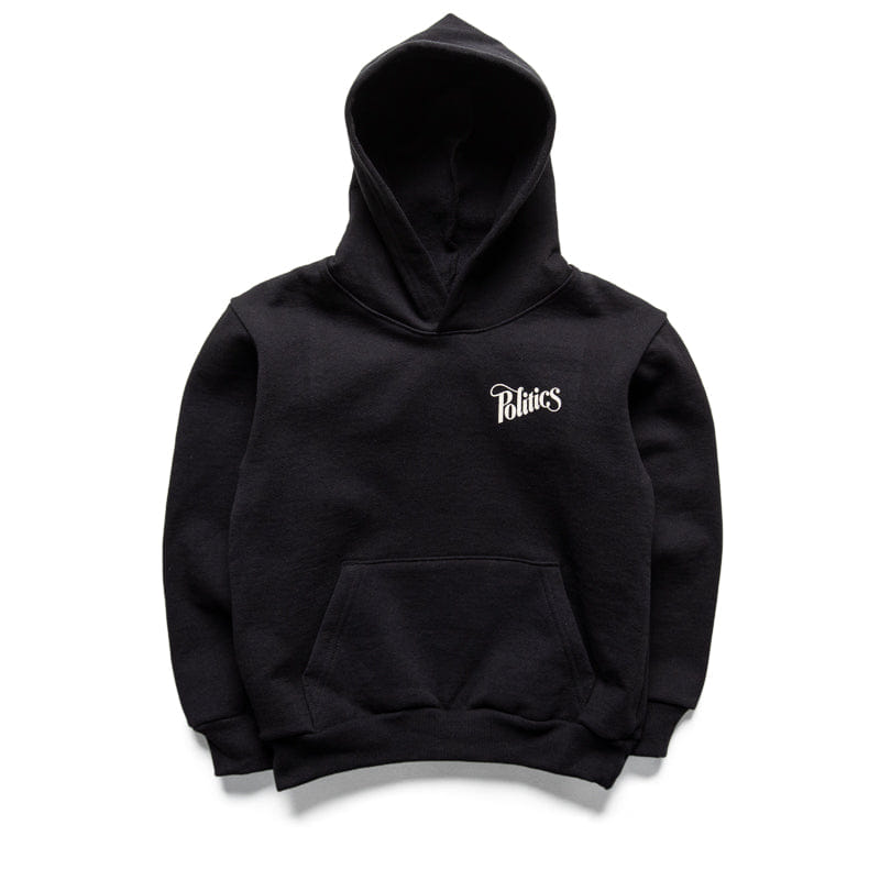 Politics Kids Politics Hoodie - Black