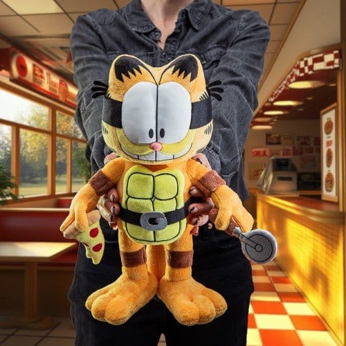 Kidrobot Garfield x Teenage Mutant Ninja Turtles Garfello 13 - Inch Plush