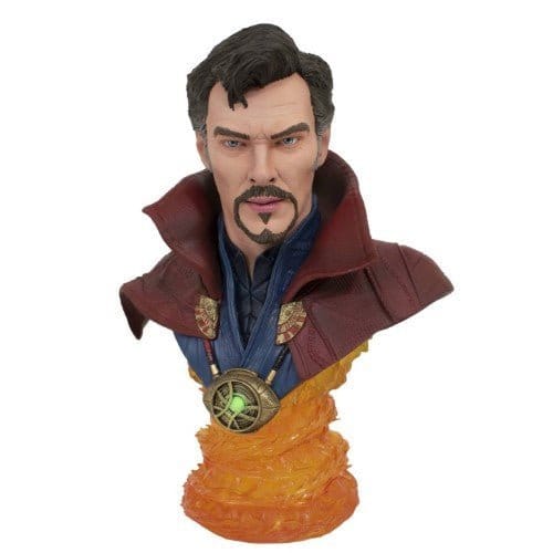 Diamond Select Marvel Legends In 3D Dr Strange Movie 1/2 Scale Resin Bust