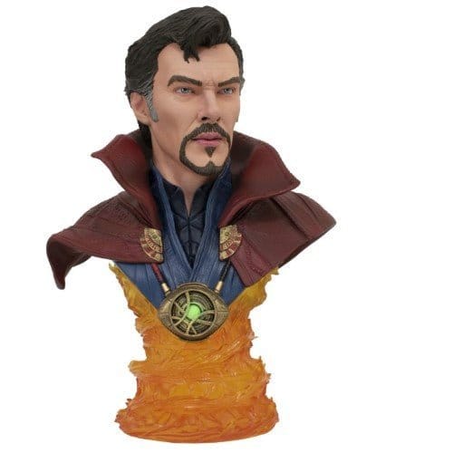 Diamond Select Marvel Legends In 3D Dr Strange Movie 1/2 Scale Resin Bust