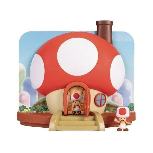 Jakks Pacific Super Mario Deluxe Toad House Playset