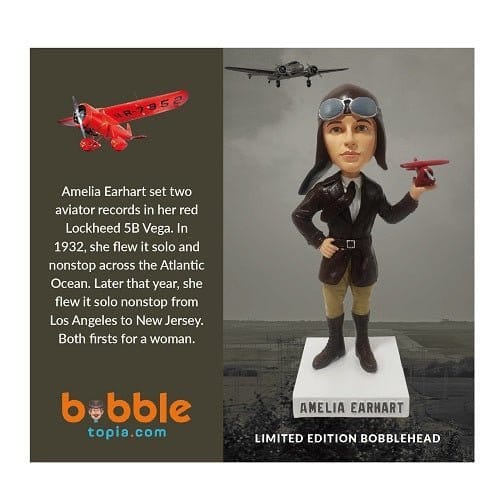Kollectico Amelia Earhart Limited Edition Bobblehead