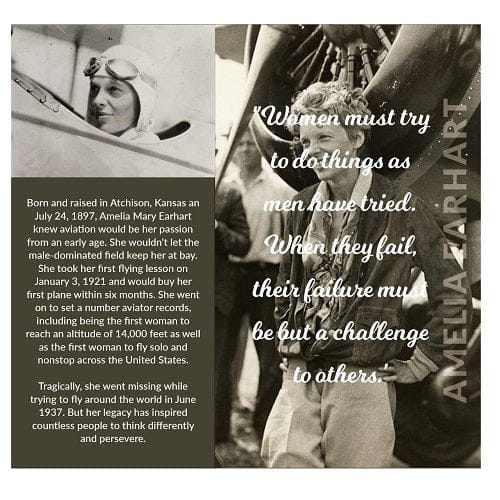 Kollectico Amelia Earhart Limited Edition Bobblehead