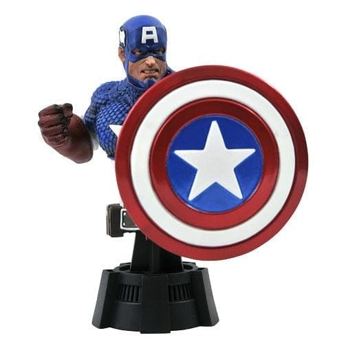 Diamond Select Marvel Comic Captain America 1/7 Scale Bust