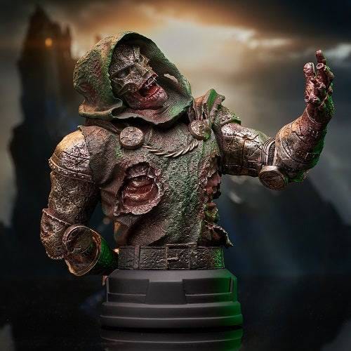 Diamond Select Marvel Zombie Doctor Doom 7 Inch Bust - NYCC 2021