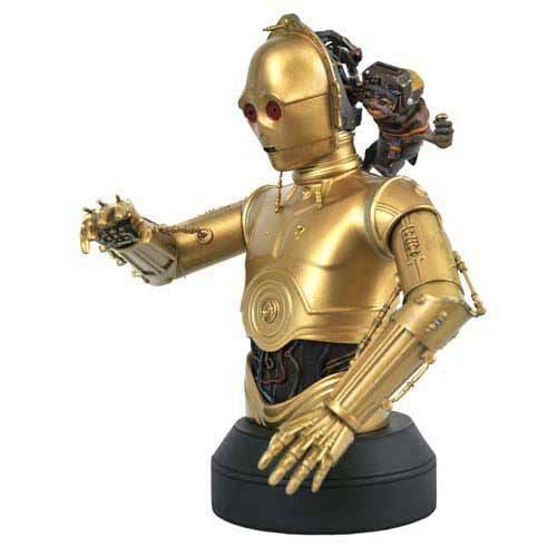 Gentle Giant Star Wars: The Rise Of Skywalker - C3PO & Babu Frik - 1/6 Bust