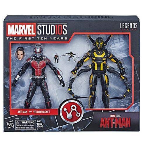 Hasbro Marvel Legends Cinematic Universe Ant - Man and Yellowjacket 6 - Inch Action Figures